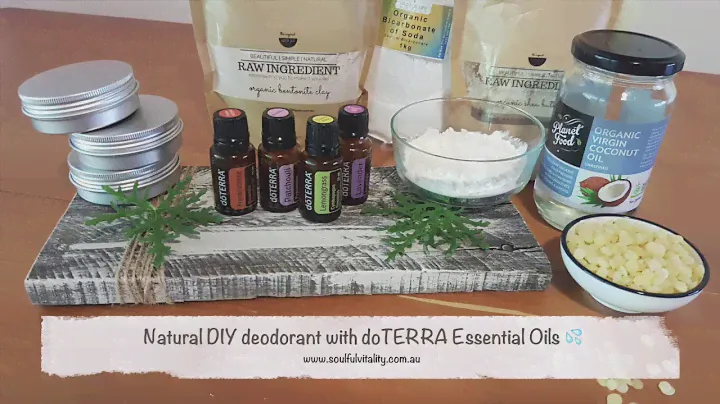 DIY Natural Deodorant with doTERRA Essential Oils
