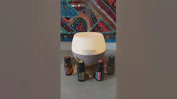 My doTERRA diffuser 🤩 (ask me how you can get your essential oils 25% OFF)