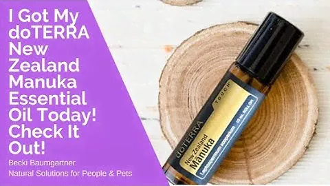 I Got My doTERRA New Zealand Manuka Essential Oil Today! Check It Out!
