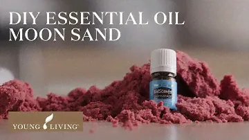 DIY Essential Oil Moon Sand | Young Living Essential Oils