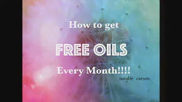 How to get FREE OILS with dōTERRA!