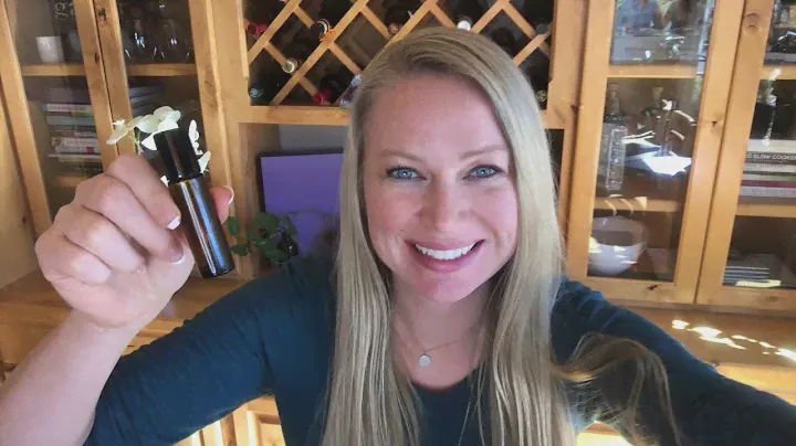 How to make a "Chill Out" essential oil roller bottle blend