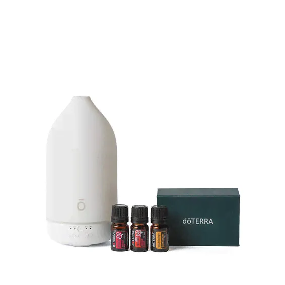 Арома коллекция эфирных масел doTERRA с диффузором Laluz, 3x5 мл-0