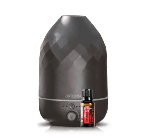 "Дух Рождества", праздничный набор doTERRA смесь Holiday Joy + диффузор Volo "Черный оникс"-0