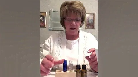 Making roller bottles for sinus congestion and dizziness using doTERRA oils!