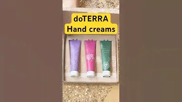 doTERRA’s Holiday Collection Hand Cream Trio (Lavender, Geranium, Bergamot)
