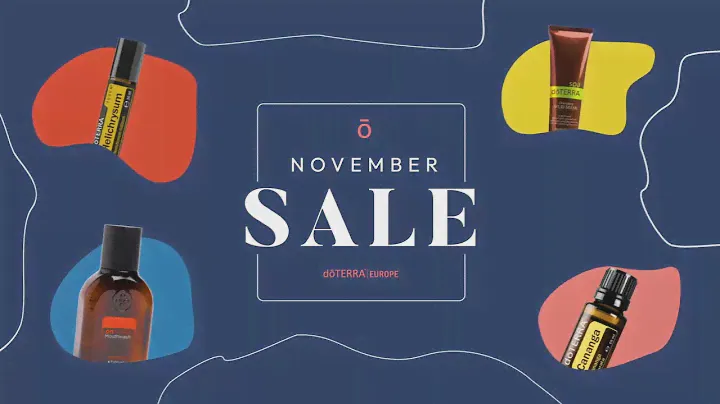 doTERRA Europe November Sale is here!