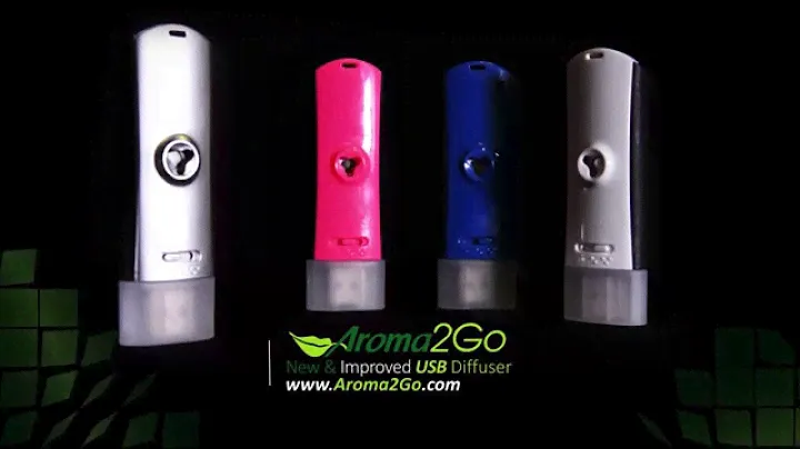 New 2016 - Revolutionary USB Ultrasonic Essential Oil Diffuser - Aroma2Go