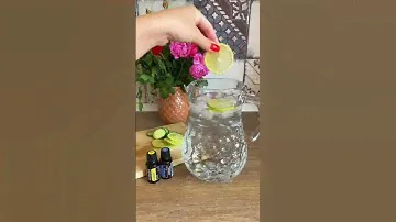 Освежающая и полезная вода с эфирными маслами dōTERRA💧☀️#эфирныемасла #полезныесоветы #водаэтожизнь