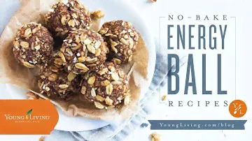 No Bake Energy Ball Recipe | Young Living Essential Oils