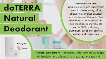 Why The doTERRA Deodorant Makes Underarms Happy