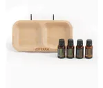 Набор "Шеф-повар" (малый) doTerra для кулинарии, 4 эфирных масла и менажница