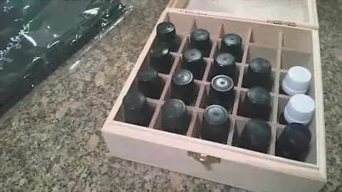 Wooden Essential Oil Storage Box